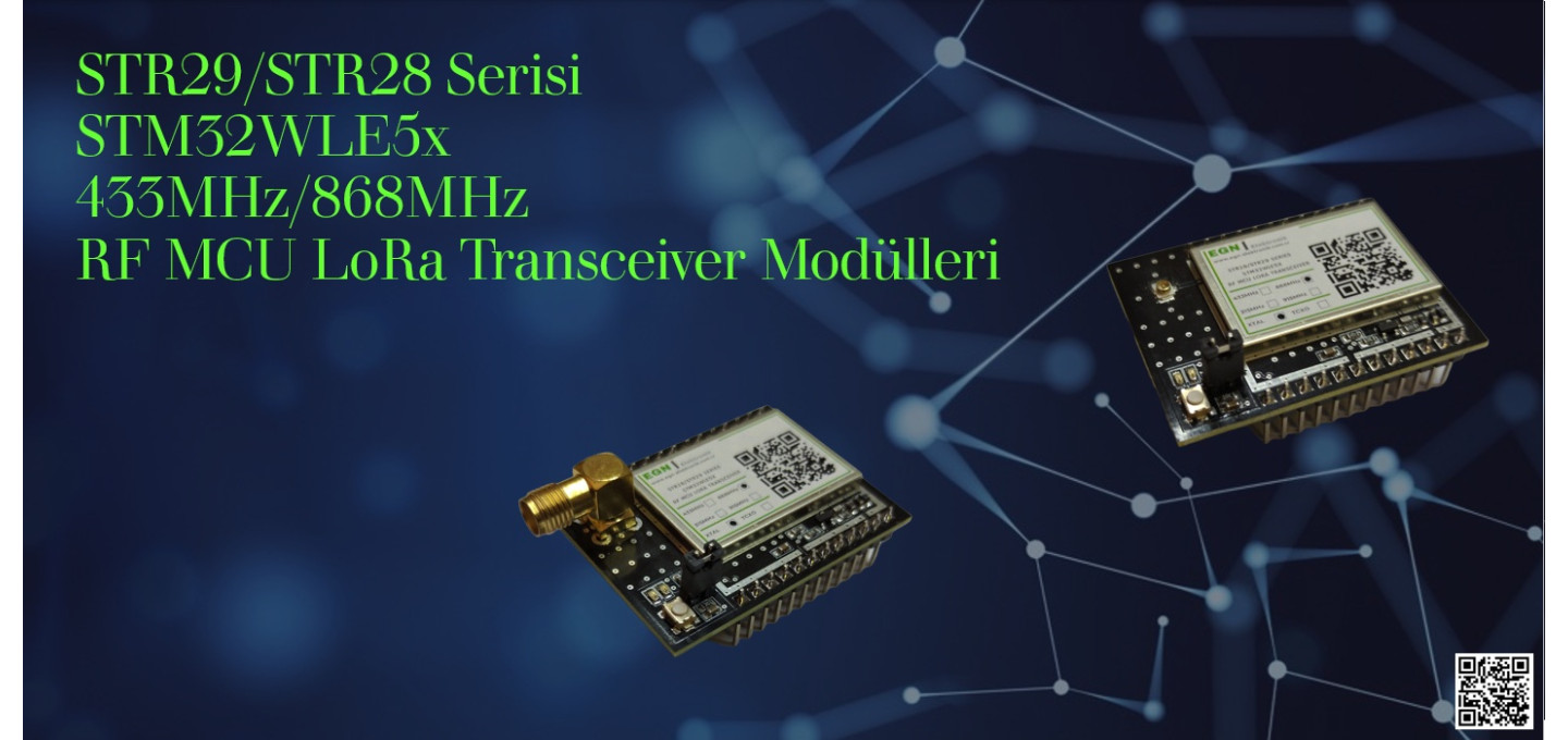 EGN RF MCU LoRa Transceiver Modülleri